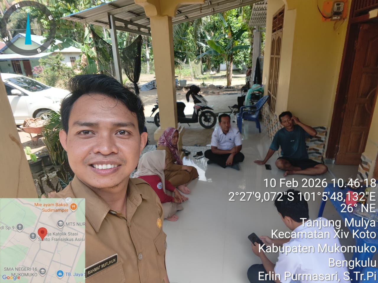 Kunjungan Usaha Ke UPR di Sp 9 